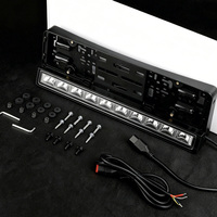 Kit de barre lumineuse LED pour plaque d'immatriculation de voiture, personnalisable, taille européenne, conforme aux normes ECE R10 R148 R149