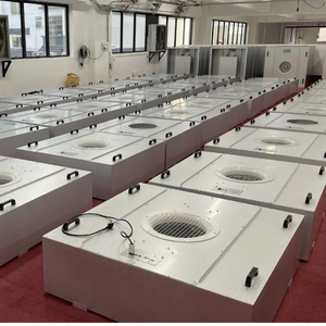 Unité de filtration d'air industrielle portative pour plafond, contrôleur de groupe FFU - Product Image 3