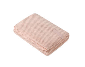 Grande serviette de bain en <span class=keywords><strong>microfibre</strong></span> avec logo personnalisé pour femmes serviette turbans <span class=keywords><strong>anti</strong></span>-frisottis à séchage rapide avec sangle élastique pour cheveux mouillés - Product Image 4