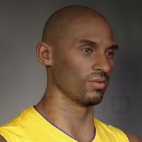 Figurine en résine et silicone grandeur nature de joueur de basket-ball américain célèbre, sculptée à la main, réaliste, en cire, à vendre
