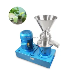 blueberry jam HP sauce Garlic colloid mill small palm colloid grinder industrial tiger nut grinding machine