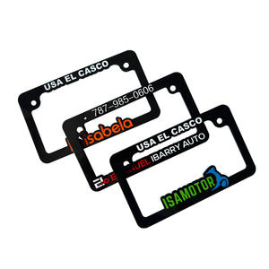 Marco Personalizado para Placa de Matrícula de Motocicleta, Soporte para Placa de Matrícula de Motocicleta, Cubierta para Placa de Matrícula de Motocicleta, Venta al por Mayor - Product Image 1