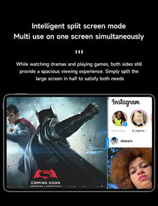 Mini tablette TV 2-en-1 avec grand écran tactile capacitif et processeur Wi-Fi Octa Core pour le visionnage de vidéos au coucher - Product Image 6