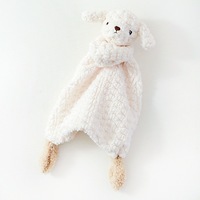 Doudou Lapin en Peluche Ultra Doux pour Nouveau-né, Couverture de Sécurité Écologique Pliable, Utilisation Toutes Saisons, Idéal Voyage