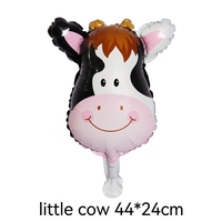 Ballons en aluminium pour enfants, jouet gonflable pour fête à thème zoo, accessoires pour ballons en aluminium de petite taille