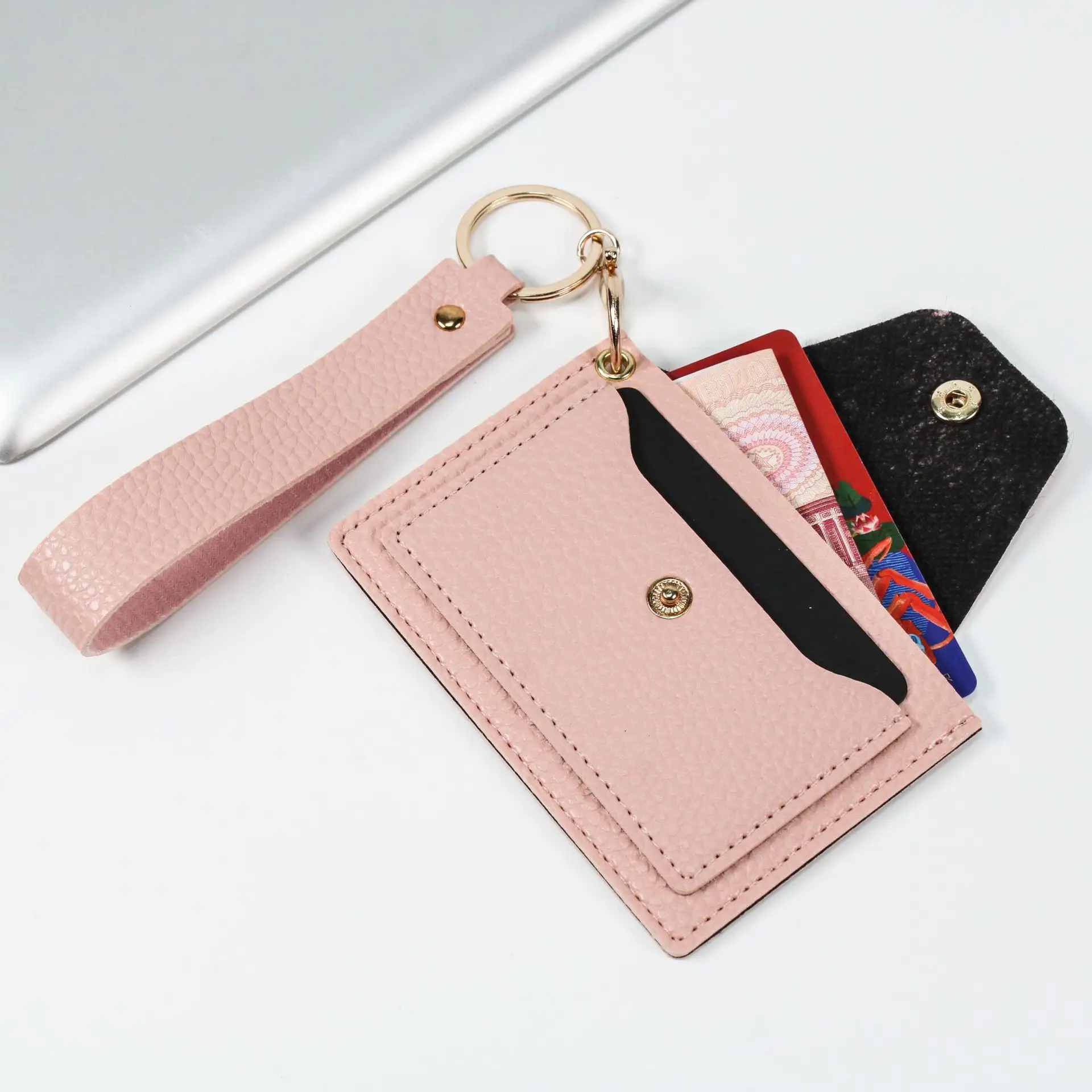 Cute Wallet Pouch Coin Purse Card Holder in Pu Leather