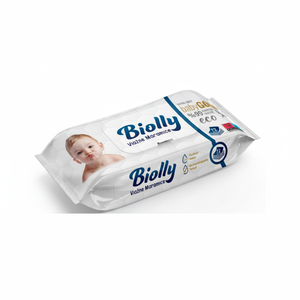 Lingettes humides Biolly 72 pièces - Product Image 2