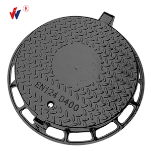 Couvercle de regard robuste <span class=keywords><strong>en</strong></span> <span class=keywords><strong>fonte</strong></span> <span class=keywords><strong>ductile</strong></span> EN124 <span class=keywords><strong>D400</strong></span> avec système de verrouillage à charnière antivol, joint <span class=keywords><strong>en</strong></span> caoutchouc pour égouts - Product Image 4
