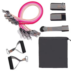 <span class=keywords><strong>Kit</strong></span> de Bandas de Resistencia de Látex de Alta Calidad, 11 Piezas, Bandas de <span class=keywords><strong>Ejercicio</strong></span>, Asas, Cuerda <span class=keywords><strong>para</strong></span> Saltar, Toalla Refrescante - Product Image 1