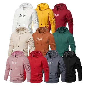 Sweat-shirt à capuche pour homme en coton 100% personnalisé, surdimensionné, lourd, avec logo brodé 3D, impression numérique, respectueux de l'environnement - Product Image 2