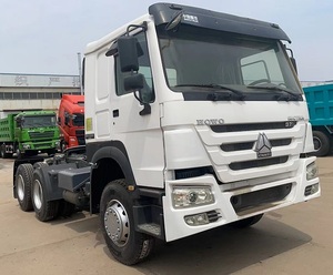 Camion HOWO d'occasion Tête de remorque chinoise Direction droite arrière 351-450hp Euro 4 Emission Produits chimiques dangereux Transport Prix bas - Product Image 2