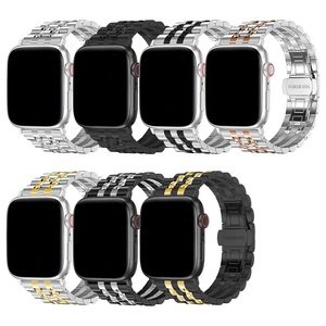 Accessoires de montre très vendus, bracelet en acier inoxydable, remplacement de bracelet de montre intelligente pour Apple Watch Series 8/9/10/11/Ultra/<span class=keywords><strong>SE</strong></span> - Product Image 1