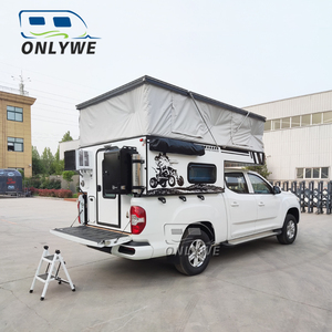 ONLYWE Autocaravana de Aluminio para Camioneta, Ligera, Pequeña, <span class=keywords><strong>4x4</strong></span>, Todoterreno, Deslizable, con Techo Elevador, en Venta - Product Image 4