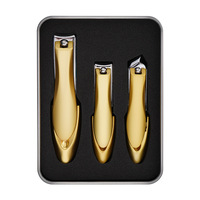 Kit de coupe-ongles anti-éclaboussures en acier inoxydable, outils de manucure tranchants et durables avec lime à ongles pour la maison et les voyages