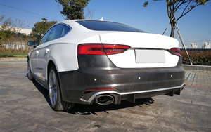 Kit carrosserie style RS5 pour pare-chocs arrière Audi <span class=keywords><strong>A5</strong></span> S5 <span class=keywords><strong>B8</strong></span> avec embouts d'échappement pour Audi <span class=keywords><strong>A5</strong></span> S5 <span class=keywords><strong>B8</strong></span> <span class=keywords><strong>B8</strong></span>.5 Coupé Sportback Berline 2008-2016 - Product Image 5