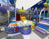 Sécurité Enfants Aire De Jeux Intérieure Amusement en Famille Pour Bonbons Série