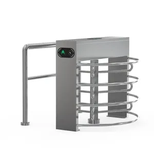 Biblioteca Secure Passage Portals Semi-automático Half Height Turnstile Security Entrance Gates com a mais recente tecnologia