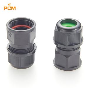 สายเคเบิลชั้นนำ PCM-M20-PG สายไฟกันน้ำได้10แพ็ค IP67ขั้วต่อสายพีจีข้อต่อสายป้องกันสายไฟสำหรับสวนกลางแจ้งให้แสงสว่าง - Product Image 1