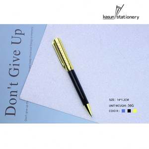 Bolígrafo de Metal Personalizado con Grabado Loge Gun Black Rose Gold Copper para Oficina y Negocios - Product Image 4