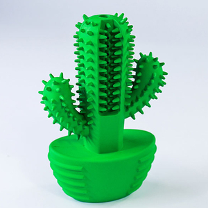 Milk fragrance voice dog toy <span class=keywords><strong>New</strong></span>'s brush teeth with dog cactus's brush dog brush teeth toy with brush Petty - Product Image 3