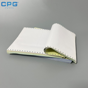 Papel Autocopiativo Industrial de 3 Capas, 48 g/m², Alta Blancura, Papel NCR para Formularios Comerciales, Facturas y Recibos - Product Image 1