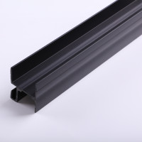 Profil d'extrusion en plastique de haute qualité bande en plastique bande d'étiquette de supermarché porte-étiquette de prix en PVC de l'étagère de supermarché