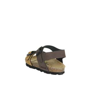 Sandales pour enfants Grunland SB2111-40 en cuir bleu avec sangle réglable, confortables pour la marche en extérieur - Product Image 2