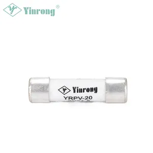 Yinrong DC 1000V 2-20A GPV Photovoltaic Fuses 8*31mm PV Ceramic Fuse For Solar System
