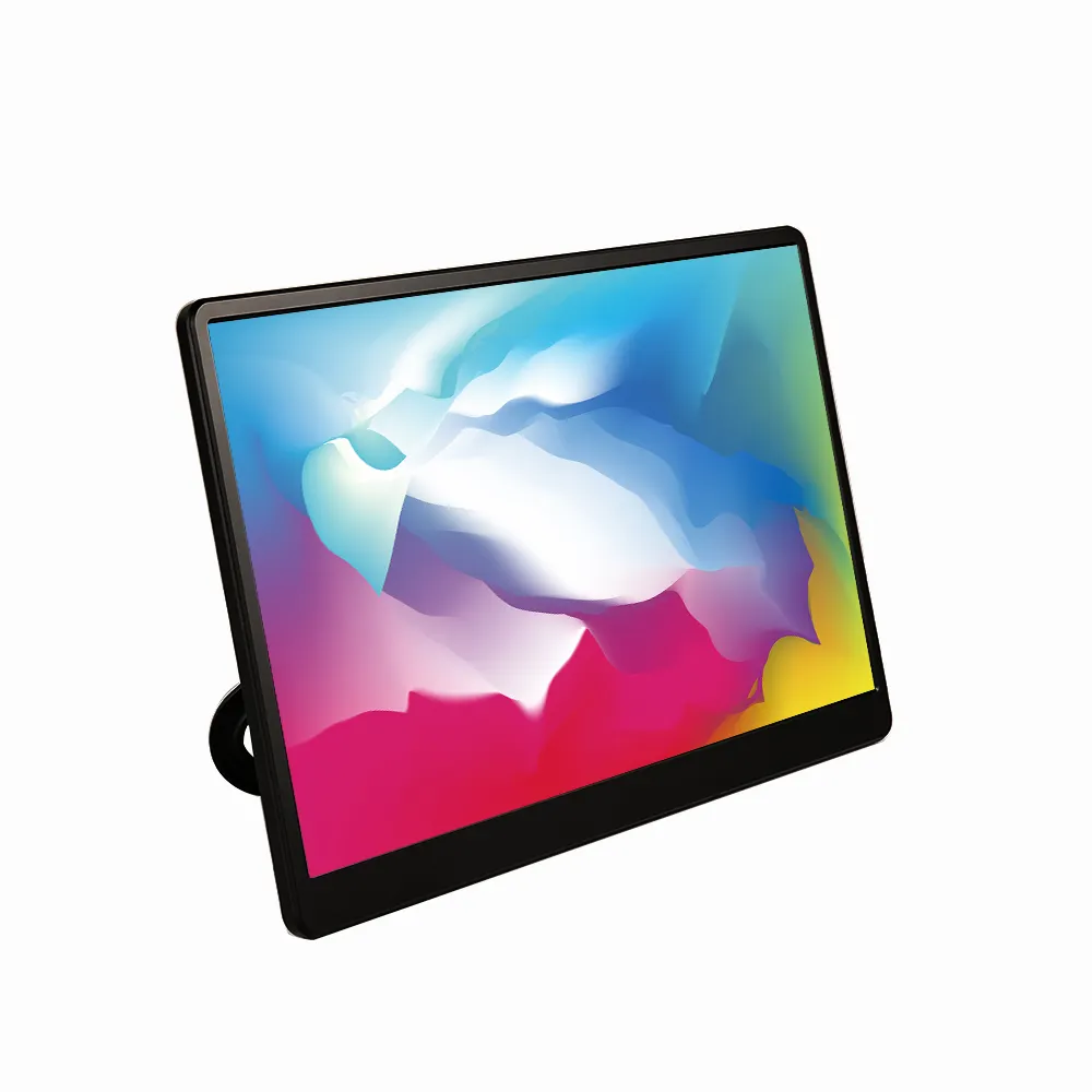 Ultra-thin Integrated Stand 15.6" IPS Portable Monitor with USB Type c Screen extender LCD Computer Monitor Display