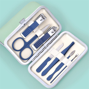 Wellflyer MS-1116 7 cái/bộ thép không gỉ Nail Clipper Cutter tông đơ Tai Pick làm móng tay & Pedicure <span class=keywords><strong>Set</strong></span> grooming Kit với hộp - Product Image 4