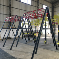 Station d'escalade multifonctionnelle commerciale pour salle de sport, équipement de fitness en promotion en ligne, mur d'escalade, rack de suspension TRX