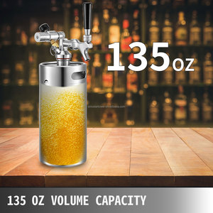 Homebrew in acciaio inox 304 <span class=keywords><strong>birra</strong></span> fusto 2L 3.6L 4L 5L 10L Mini <span class=keywords><strong>birra</strong></span> alla spina Growler botti di <span class=keywords><strong>birra</strong></span> con maniche e LOGO personalizzato - Product Image 3