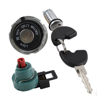 Kit de serrures pour scooter 50cc 2 temps ou 4 temps pour Piaggio Zip 50 Rai Vespa ET2 Interrupteur principal Giler 573512 298581