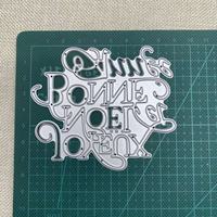 Matrice de découpe en métal pour albums photo DIY, boîtes cadeaux, cartes en papier, cartes de vœux et scrapbooking
