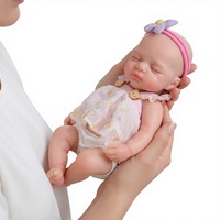 Poupée Bébé Reborn en Silicone Souple Ultra-Realiste, Corps Entier, 12 Pouces – Meilleure Vente