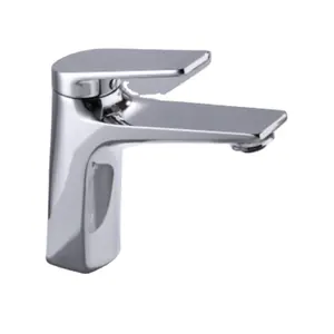 KD-201F fashional vệ sinh phần cứng cao đứng mạ nước vòi cho phòng tắm hiệu ứng gương Brass lỗ Duy rửa lưu vực vòi nước