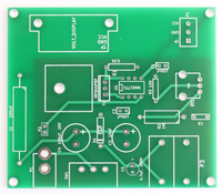 Carte de circuit imprimé personnalisée masque de soudure vert noir bleu rouge ISO9001 fabricant de carte PCB RoHS