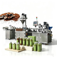 Machine de remplissage automatique de poudres pour emballages de bouteilles PET, boîtes de conserve, épices, café et lait en poudre, personnalisable en usine