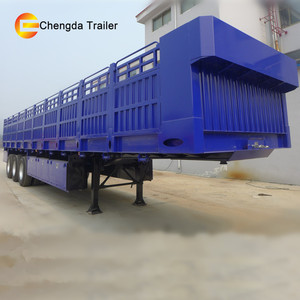 Remolque de Carga <span class=keywords><strong>para</strong></span> Transporte de Ganado, Cereales, Frutas y Verduras, Fabricado en China, Precio de Fábrica - Product Image 1