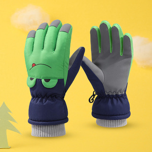 Dibujos animados espesar ciclismo impermeable deporte al aire libre <span class=keywords><strong>niños</strong></span> esquí cálido invierno <span class=keywords><strong>guantes</strong></span> para <span class=keywords><strong>niños</strong></span> - Product Image 2