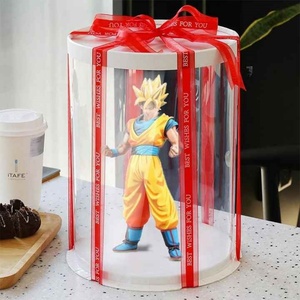 Portable Transparent Kids and Teen Storage Box Matte Finish PET Material Toy <b>Gift</b> <b>Boxes</b> With Custom Logo for Crafts Packing - Product Image 1