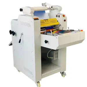 Snelle Snelheid Auto Feed Auto Cut Roll Laminator Machine Met Stand DB-390A3