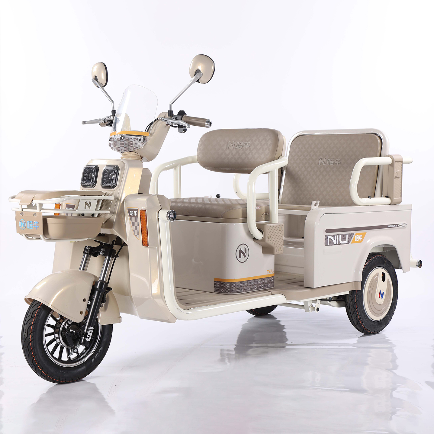 2025 Electric Tricycle Wheel Motorcycle Customize Roof Open