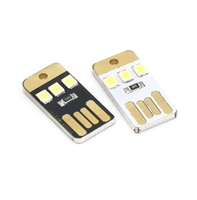 Mini super lumineux USB clavier lumière ordinateur portable puce d'alimentation mobile LED veilleuse Ultra-mince Mobile USB lumière LED