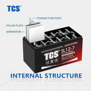 TCS SL6-3.2 6 볼트 3.2Ah 태양 전지 회사 밀봉 납산 Vrla Agm 밀봉 배터리 볼트 Vrla 배터리 가격 - Product Image 4