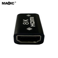 Nouvel adaptateur HDMI femelle OEM 8K, connecteur en alliage d'aluminium pour HDTV, Roku Stick, ordinateur, PC, moniteur, ordinateur portable, projecteur