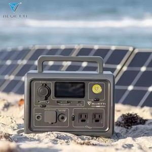 Para <span class=keywords><strong>Bluetti</strong></span> <span class=keywords><strong>EB3A</strong></span> + PV120 estación de energía portátil 500Wh Panel Solar monocristalino carga rápida de iones de litio para el hogar Camping Coche - Product Image 4