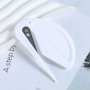 Custom Logo Custom Color Modern Multifunction PVC Letter Opener Envelope Slitter Paper Knife Silk Screen Promotional Gifts - Product Image 4