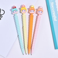 Crayon mécanique de luxe Kawaii HB 0.7mm mignon coloré étudiant enfants crayon cadeau crayons mécaniques en Silicone