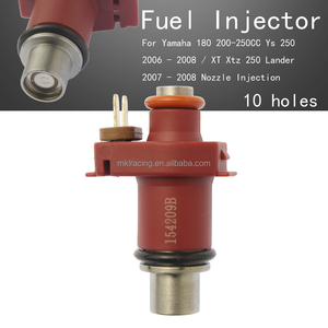 Inyector de Combustible de 10 Orificios para Motocicleta <span class=keywords><strong>Yamaha</strong></span> Fz150i/Vixion/R15 (2008-14) BWS125 X Ys <span class=keywords><strong>250</strong></span> (2006-08) XT Xtz <span class=keywords><strong>250</strong></span> <span class=keywords><strong>Lander</strong></span> (2007-2008) - Product Image 1